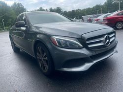 Mercedes-Benz salvage cars for sale: 2017 Mercedes-Benz C 300 4matic