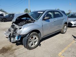 Salvage cars for sale at Pekin, IL auction: 2013 Chevrolet Equinox LS