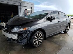 Honda salvage cars for sale: 2015 Honda Civic EXL