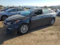 Salvage cars for sale at San Martin, CA auction: 2021 KIA Forte FE