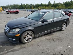 Mercedes-Benz salvage cars for sale: 2012 Mercedes-Benz C 300 4matic