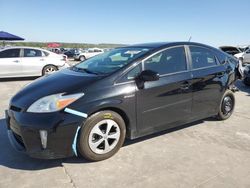 Salvage cars for sale at Grand Prairie, TX auction: 2014 Toyota Prius