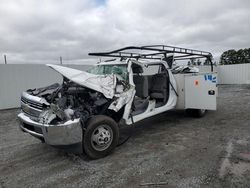 Salvage cars for sale at Lumberton, NC auction: 2018 Chevrolet Silverado K3500