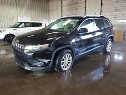 Salvage cars for sale at Franklin, WI auction: 2019 Jeep Cherokee Latitude