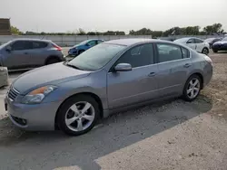 Salvage cars for sale at Kansas City, KS auction: 2008 Nissan Altima 3.5SE