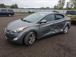 Salvage cars for sale at Columbia Station, OH auction: 2012 Hyundai Elantra GLS