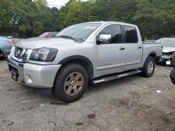 Salvage cars for sale at Austell, GA auction: 2015 Nissan Titan S