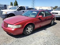 Salvage cars for sale at Hayward, CA auction: 2001 Cadillac Seville STS