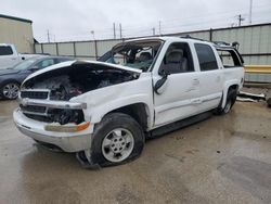 Salvage cars for sale at Haslet, TX auction: 2001 Chevrolet Suburban C1500