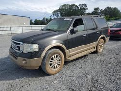 Salvage cars for sale at Gastonia, NC auction: 2013 Ford Expedition XLT