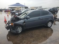 2010 Hyundai Accent Blue en venta en Grand Prairie, TX