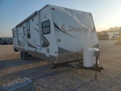 Salvage trucks for sale at Kansas City, KS auction: 2011 Keystone 298BHLGL