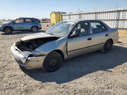 Salvage cars for sale at Sacramento, CA auction: 1998 Toyota Corolla VE