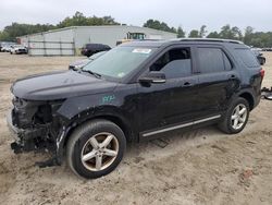 Salvage cars for sale at Hampton, VA auction: 2017 Ford Explorer XLT