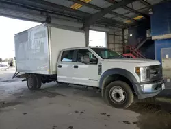 Vehiculos salvage en venta de Copart Riverview, FL: 2019 Ford F550 Super Duty