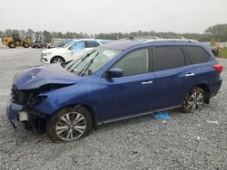 Nissan salvage cars for sale: 2018 Nissan Pathfinder S