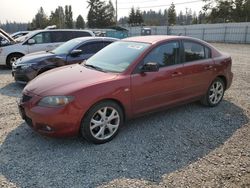 Salvage cars for sale from Copart Graham, WA: 2009 Mazda 3 I