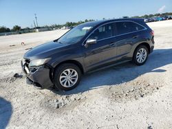 Salvage cars for sale at Arcadia, FL auction: 2016 Acura RDX Technology