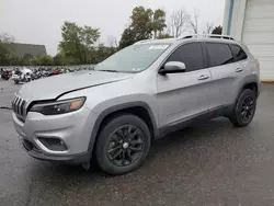 Salvage cars for sale at Pennsburg, PA auction: 2019 Jeep Cherokee Latitude Plus