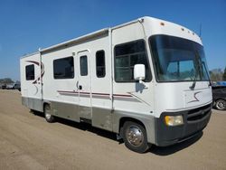 Salvage trucks for sale at Davison, MI auction: 2001 Ford F550 Super Duty Stripped Chassis