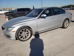 Salvage cars for sale at Grand Prairie, TX auction: 2014 BMW 320 I