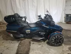 Salvage motorcycles for sale at Ebensburg, PA auction: 2021 Can-Am Spyder Roadster RT