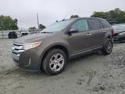 Salvage cars for sale at Mebane, NC auction: 2011 Ford Edge SEL