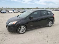 Salvage cars for sale at Kansas City, KS auction: 2017 Ford C-MAX SE