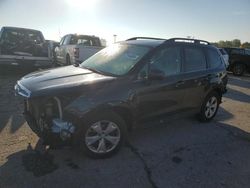 Salvage cars for sale at Indianapolis, IN auction: 2015 Subaru Forester 2.5I Limited