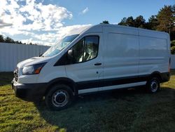 Salvage trucks for sale at Lyman, ME auction: 2019 Ford Transit T-250