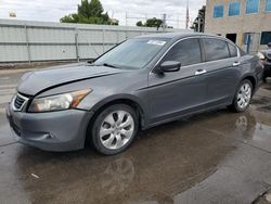 Salvage cars for sale at Littleton, CO auction: 2009 Honda Accord EXL