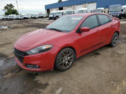 Salvage cars for sale at Woodhaven, MI auction: 2013 Dodge Dart SXT