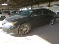 Buy Salvage Cars For Sale now at auction: 2015 Toyota Camry LE