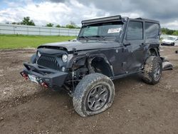 Jeep Wrangler Rubicon salvage cars for sale: 2018 Jeep Wrangler Rubicon