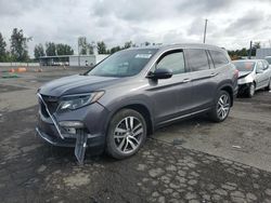 Honda salvage cars for sale: 2017 Honda Pilot Touring