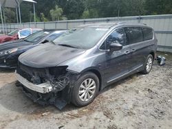 Salvage cars for sale at Savannah, GA auction: 2017 Chrysler Pacifica Touring L