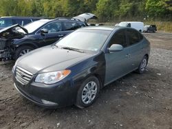 Salvage cars for sale at Marlboro, NY auction: 2010 Hyundai Elantra Blue