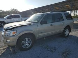 Salvage cars for sale at Cartersville, GA auction: 2007 Ford Explorer XLT