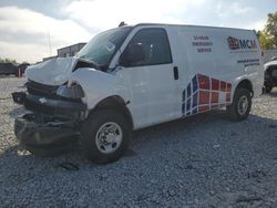 Salvage trucks for sale at Wayland, MI auction: 2019 Chevrolet Express G2500