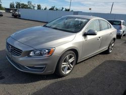 Salvage cars for sale at Portland, OR auction: 2014 Volvo S60 T5