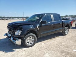 Salvage cars for sale at Houston, TX auction: 2021 Ford F150 Supercrew