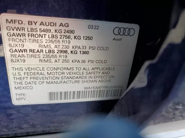 2022 Audi Q5 Premium Plus 45