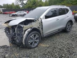 Salvage cars for sale at Waldorf, MD auction: 2018 Nissan Rogue S