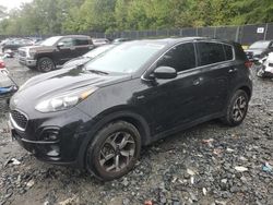 Salvage cars for sale at Waldorf, MD auction: 2020 KIA Sportage LX