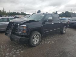 Salvage trucks for sale at Bridgeton, MO auction: 2014 Chevrolet Silverado K1500 LTZ