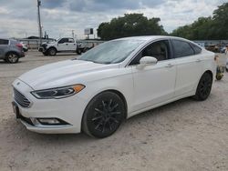 2017 Ford Fusion Titanium en venta en Oklahoma City, OK