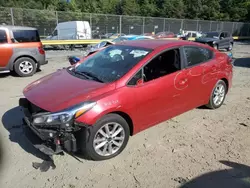 KIA Forte salvage cars for sale: 2017 KIA Forte LX