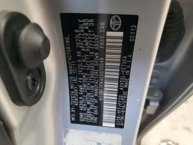 2012 Toyota Camry Base