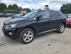 Vehiculos salvage en venta de Copart Hampton, VA: 2013 Lexus RX 350 Base