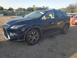 Salvage cars for sale at Riverview, FL auction: 2018 Lexus RX 350 Base